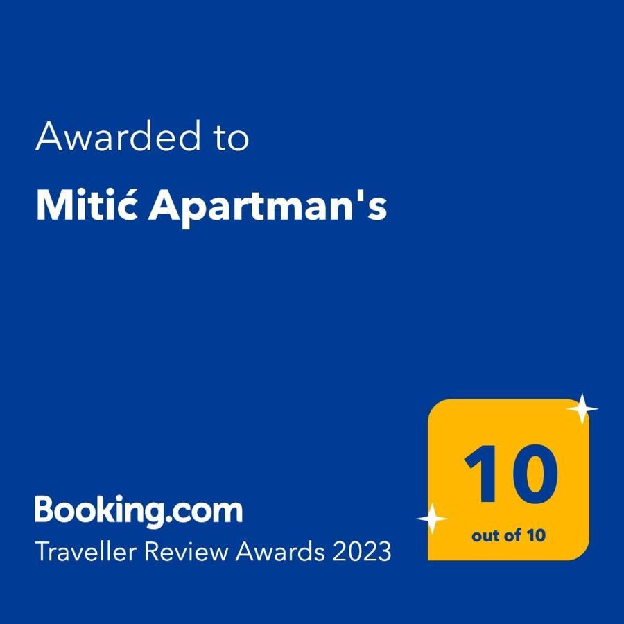 Mitic Apartmani 1 Ниш Экстерьер фото
